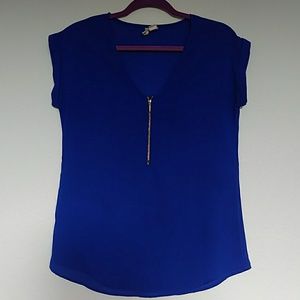 Japna Royal Blue Blouse [S]